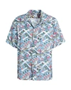 Ps By Paul Smith Ps Paul Smith Man Shirt Light Blue Size Xl Lyocell In Blue