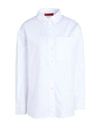 Max & Co . Bari Woman Shirt White Size 10 Cotton