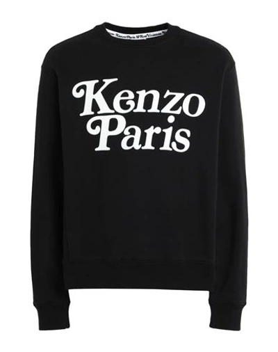 Kenzo Man Sweatshirt Black Size L Cotton