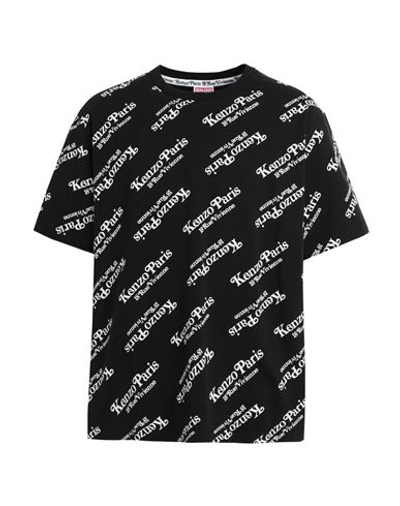 KENZO KENZO MAN T-SHIRT BLACK SIZE M COTTON