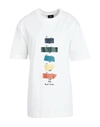PS BY PAUL SMITH PS PAUL SMITH MAN T-SHIRT WHITE SIZE XL ORGANIC COTTON