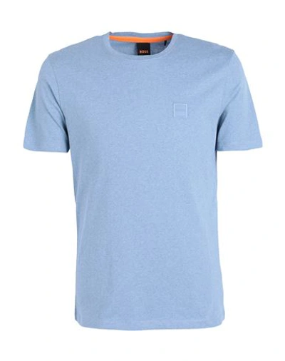 Hugo Boss Boss Man T-shirt Light Blue Size S Cotton