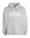 Gcds Gray Cotton Sweatshirt In Grey