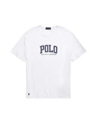 Polo Ralph Lauren Man T-shirt White Size L Cotton