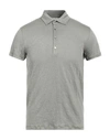 Majestic Filatures Man Polo Shirt Sage Green Size S Linen, Elastane