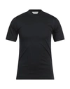 Z Zegna Man T-shirt Black Size S Cotton