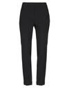 EMISPHERE EMISPHERE WOMAN PANTS BLACK SIZE 12 POLYESTER, ELASTANE