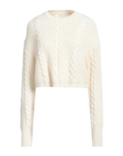 Patrizia Pepe Woman Sweater Ivory Size 2 Viscose, Polyester, Polyamide In White