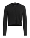 Marc Jacobs Woman Cardigan Black Size L Viscose, Nylon, Elastane In Black