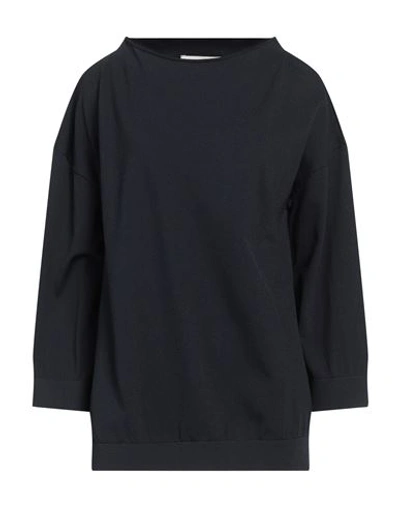 Liviana Conti Woman Sweater Navy Blue Size 10 Viscose, Polyamide In Navy Blue