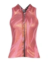 Diesel Woman Cardigan Pink Size Xs Acetate, Nylon, Metallic Fiber