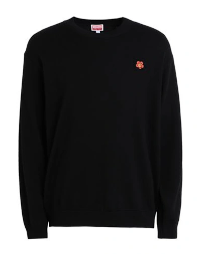 KENZO KENZO MAN SWEATER BLACK SIZE S WOOL