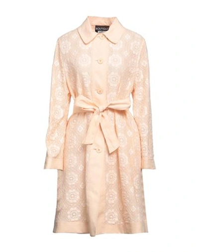 Boutique Moschino Woman Mini Dress Blush Size 12 Cotton, Polyamide, Linen In Pink