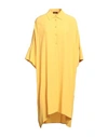 Les Copains Midi Dresses In Yellow