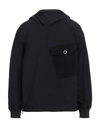Ten C Man Jacket Black Size 42 Polyamide, Polyester