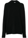 FINE EDGE FINE EDGE HOODED JUMPER - BLACK,BI01201112257691