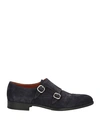 Doucal's Man Loafers Midnight Blue Size 9 Soft Leather