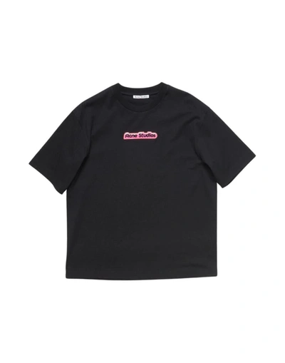 Acne Studios Kids'  T.shirt In Black