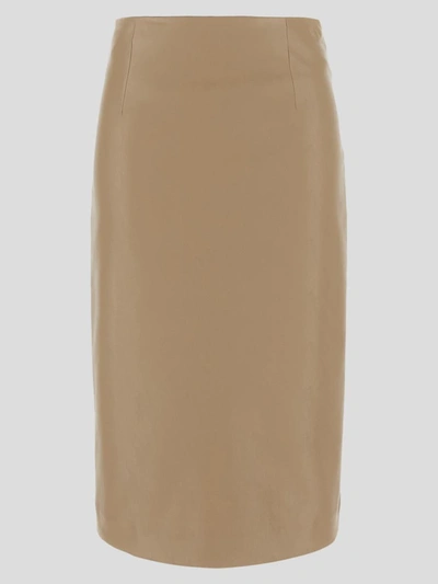 Lardini Skirt In Neutral