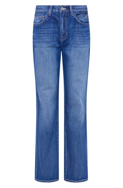 L Agence Jones Ultra High Rise Stovepipe Denim Jean In Boyle In Serrano