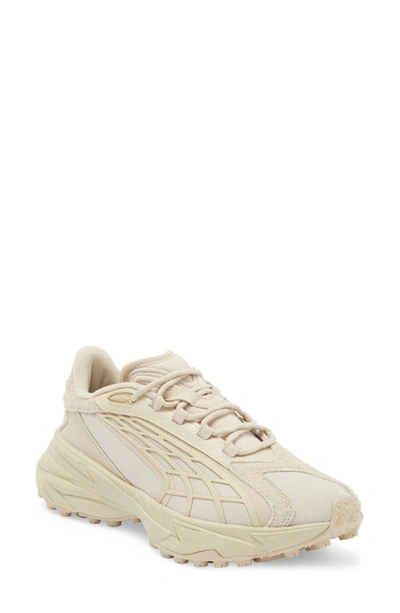 Puma Spirex Premium Tonal Sneakers In Beige