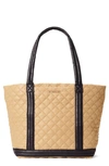 MZ WALLACE MEDIUM QUILTED NYLON EMPIRE TOTE