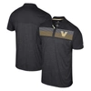 Colosseum Black Vanderbilt Commodores Langmore Polo In Black