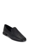Frye Claire Leather Easy Loafers In Black - Oyster Leather