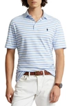 Polo Ralph Lauren Men's Striped Cotton Polo Shirt In Austin Blue White