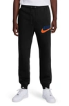 Nike Men's Club Fleece Fleece Jogger Pants In Black