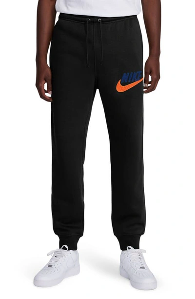 Nike Men's Club Fleece Fleece Jogger Pants In Black/black