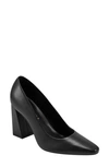 MARC FISHER LTD YALINA POINTED TOE BLOCK HEEL PUMP