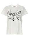 Alexander Mcqueen Alexander Mc Queen Logo Print T Shirt In White