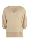 AGNONA AGNONA CASHMERE AND LINEN SWEATER