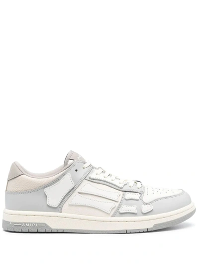 Amiri Men Skel Top Low Sneaker In 030 Grey