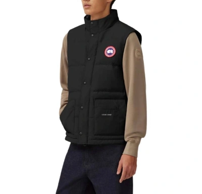 Canada Goose Freestyle Crew Vest In Black