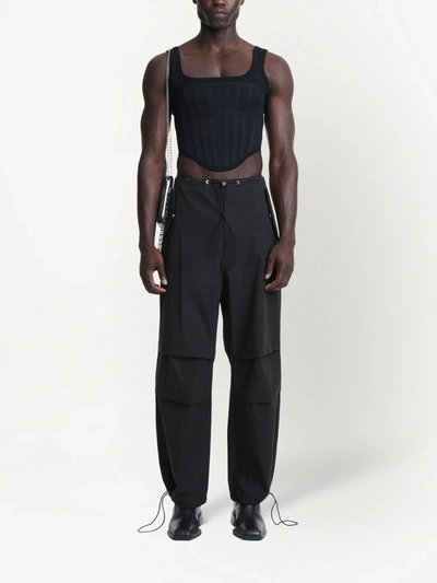 Dion Lee Women Toggle Parachute Pants In 1000 Black