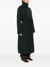 Lemaire Green Soft Coat In Bk997
