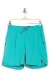 Nike Mens  Solid Icon 7volley Shorts In Washed Teal