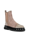 Free People Women's Tate Chelsea Boot In Oyster In White
