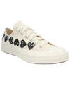 Converse X Comme Des Garçons Play Converse X Comme Des Garcons Play Low Top Low Top Sneaker In White