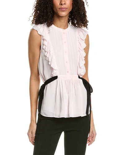 TED BAKER RUFFLE BLOUSE