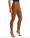 Commando Faux Leather Leggings In Cocoa In Brown