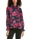 TED BAKER TIE NECK BLOUSE