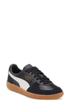 Puma Palermo Leather Sneaker In Black