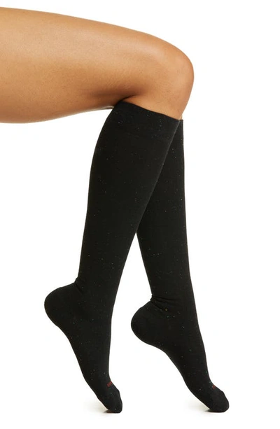 Comrad Solid Knee Highs In Navy