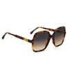 Isabel Marant Geo Square Acetate Sunglasses In Brown