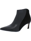 27 Edit Felix Womens Padded Insole Pointed Toe Ankle Boots In Black