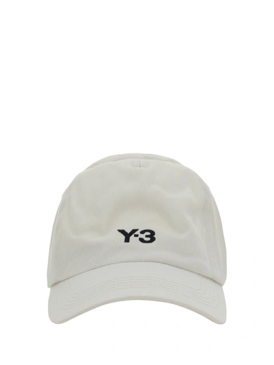 Y-3 Dad Baseball Hat In White
