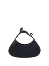 LANVIN LARGE HOBO BAG WITH CAT HANDLE
